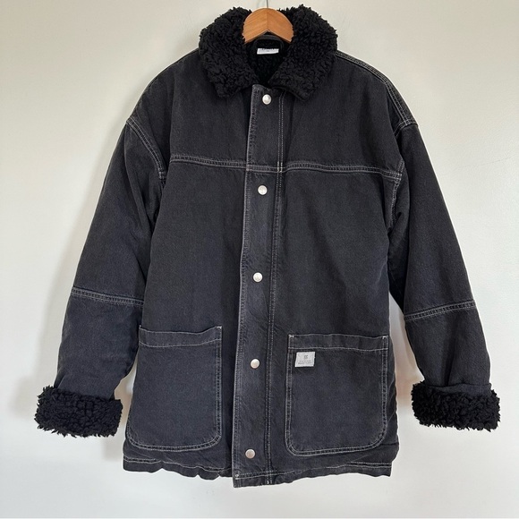 BDG Oversized Denim Dylan Donkey Jacket Size XS - Picture 4 of 16